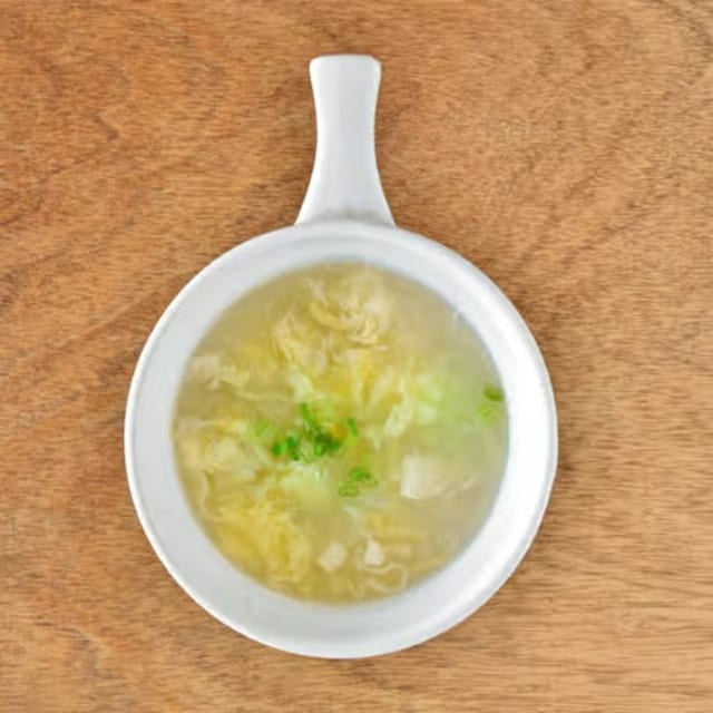 Signature Egg Drop Soup.
