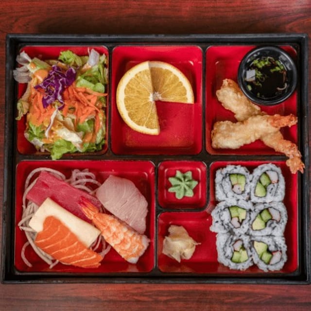 Bento-Sushi & Sashimi.