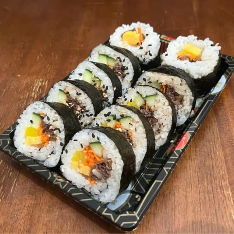 Delicious Kimbap and Asian Fusion Favorites